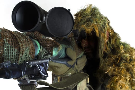Sniper aiming rifle