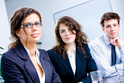 Team of business people
