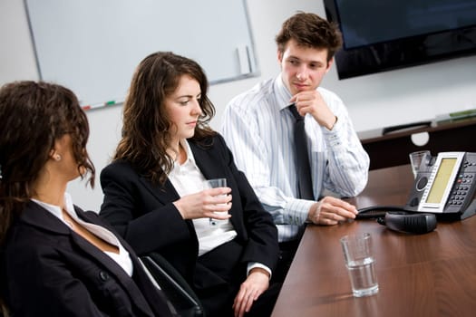 Business conference call