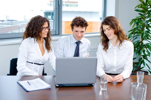 Business people on meeting