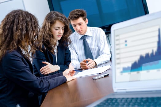 Business teamwork