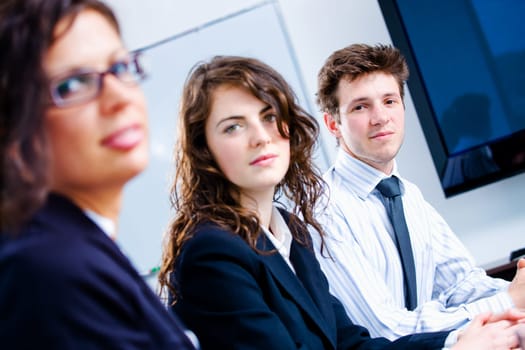 Team of business people