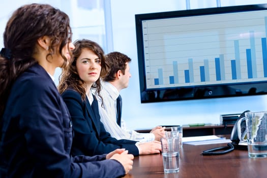 Businessteam having meeting
