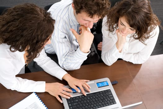 Business teamwork
