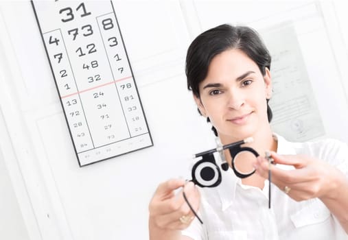At the Optician