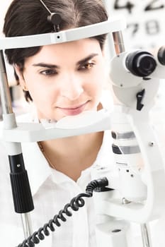 At the Optician
