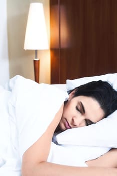Sleeping woman
