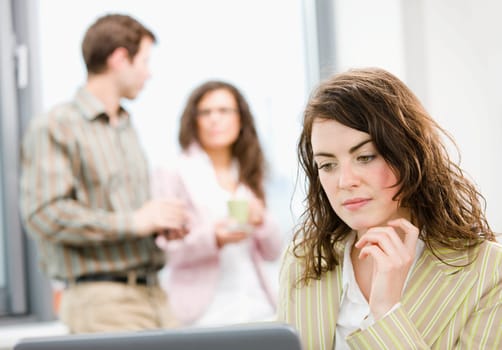 Businesspeople at office