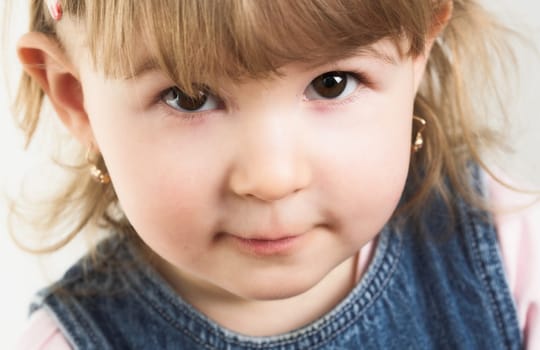 Face of a child