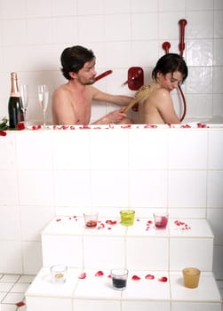 Luxury in the bathroom