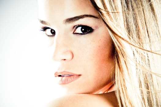 Sensual portrait of a woman