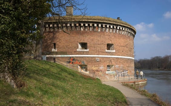 The Lower Danube Tower in Ulm
