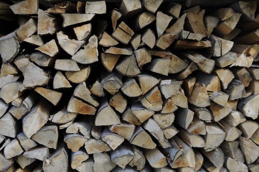 Wood pile