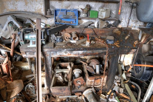 Messy workshop