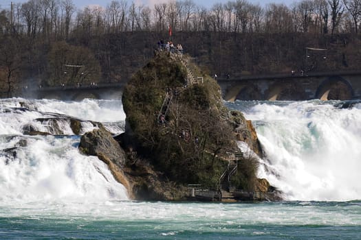 Rhine Falls,Schaffhausen in Switzerland