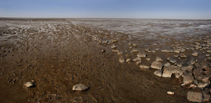 Wadden Sea off Friedrichskoog (Dithm.)