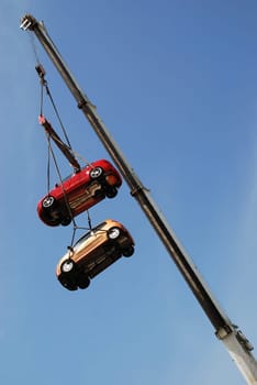 Environmental Bonus Scrapping Premium Car Crane