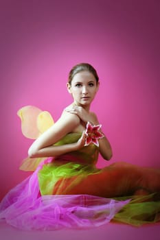 Fairy with lily