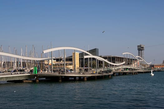 Harbour Bridge in Barcelona