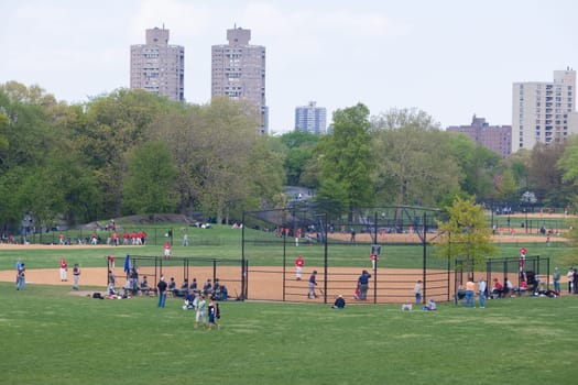 Baseball in Central Park