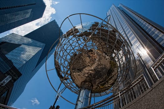 Globe at Columbus Circle