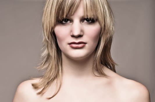 Lady closeup
