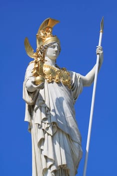 Pallas Athene in front of the Vienna Parliament