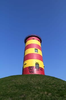 old lighthouse near Krummhörn-Pilsum