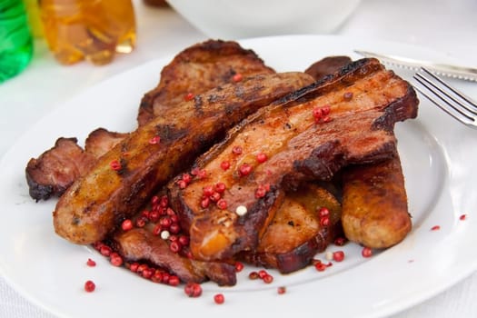 Grill,sausage,schnitzel,bacon