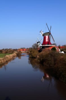 picturesque Greetsiel in East Frisia