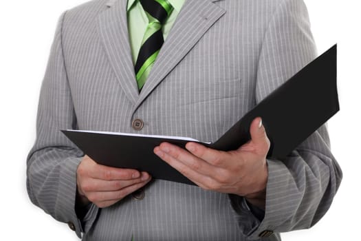 Businessman with wallet