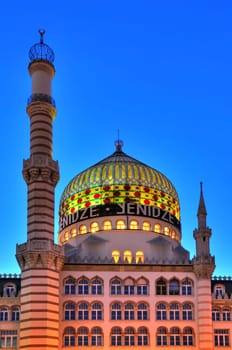 The Yenidze in Dresden.