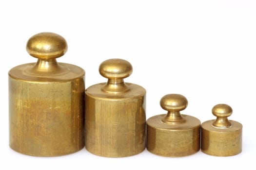 Brass weights