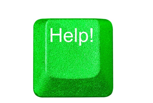 computer key in a keyboard with letter, number and symbols