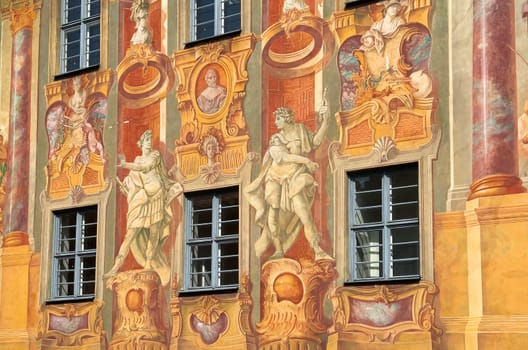 At the Bamberg Town Hall