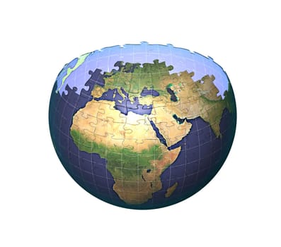 Puzzle Globe