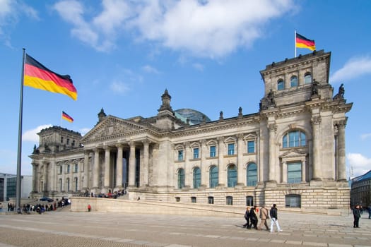 Reichstag from the right