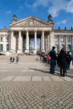 Queue Reichstag