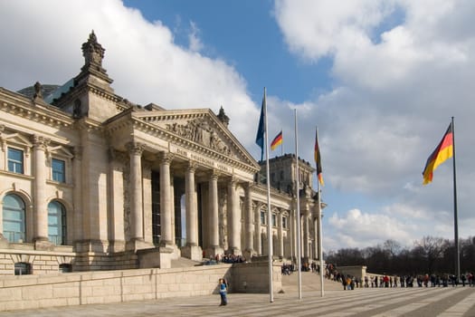 Reichstag forecourt