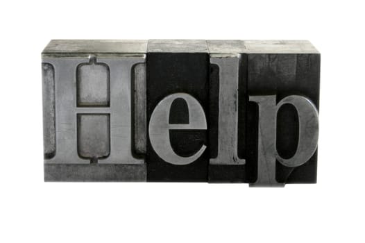 help in old metal type