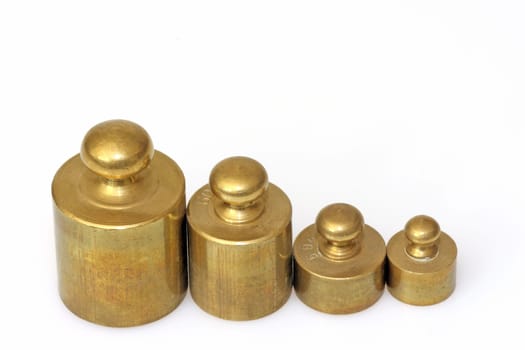 Brass weights
