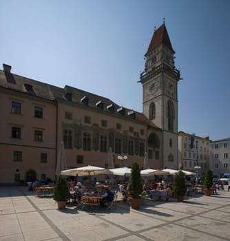 Town Hall Square in Passau