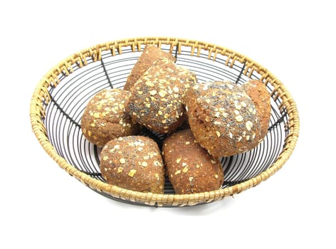 Selfmade wholemeal buns