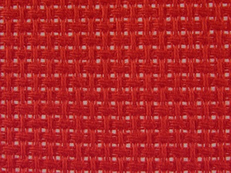 Background fabric with holes in red