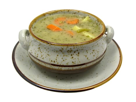 Vegetable stew with potatoes,carrots and beans
