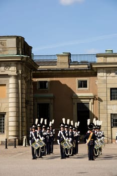 Band,Palace,Stockholm,Sweden