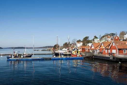Dalarö,a town in Sweden