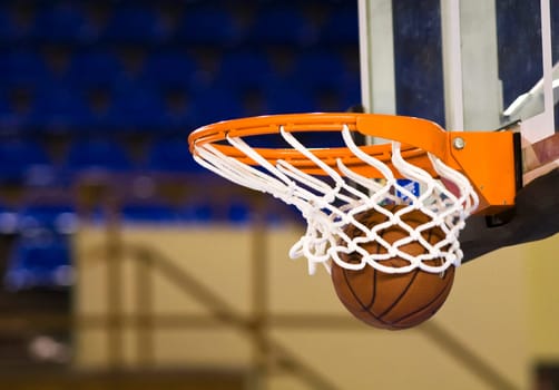 Ball in hoop