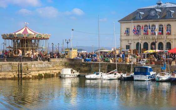 Flea market in Honfleur