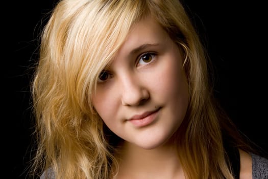 young beautiful teenage girl